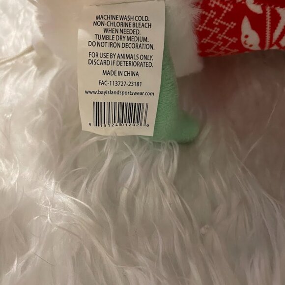 Star Wars The Mandalorian Santa Dog Hat w/ Grogu/Baby Yoda ears!  NWT  One Size - Picture 7 of 9